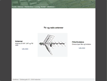 Tablet Screenshot of antenner.dantimax.dk